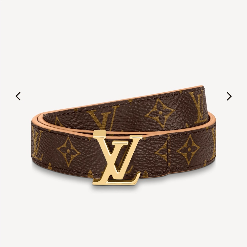 Louis Vuitton reversible belt worn once!